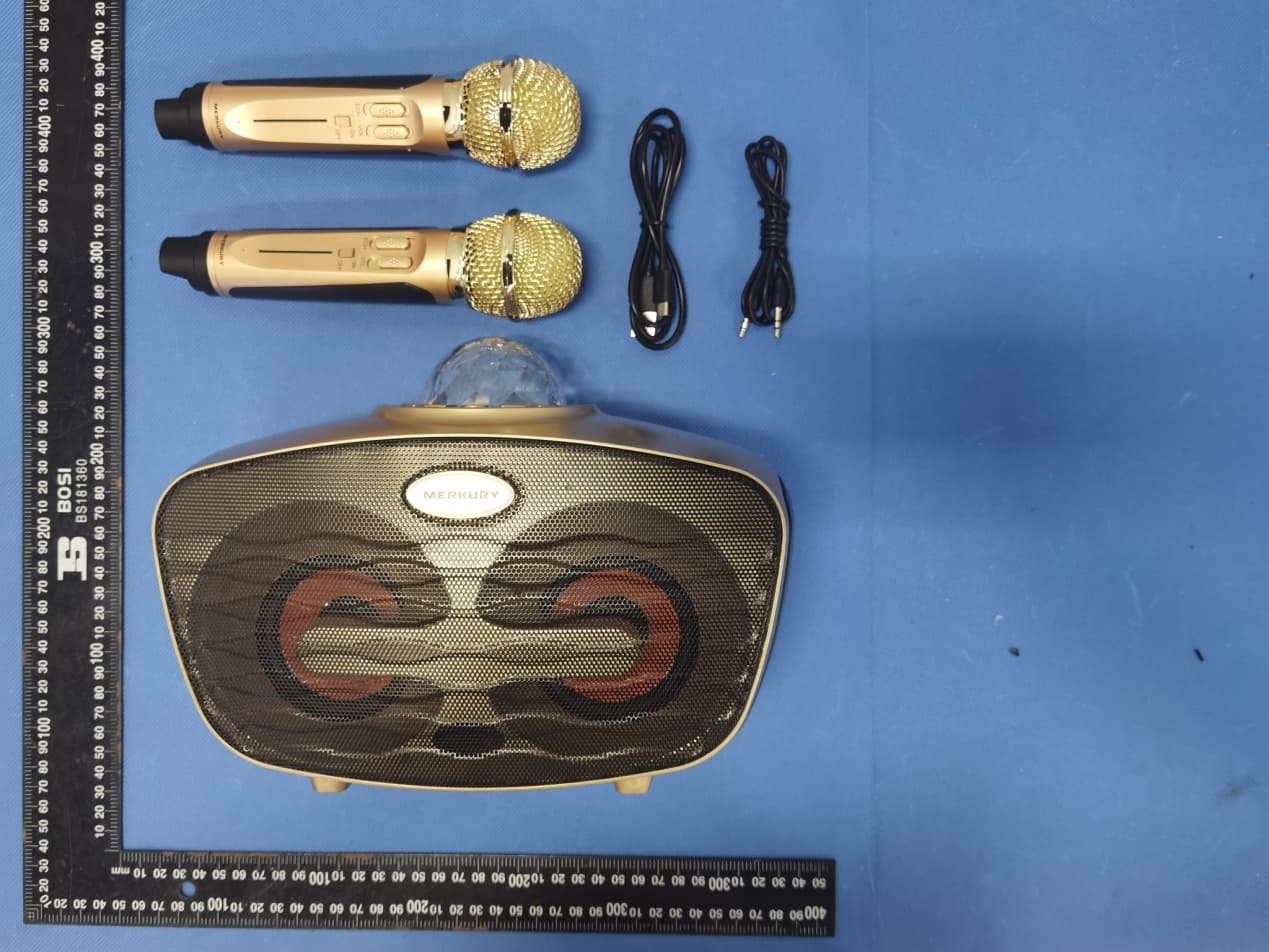 Duet Bluetooth Dual Karaoke Microphone - FCC ID 2A22V-MIS112B - Shenzhen DXR Electronic Technology Co., Limited (Dongguan Branch) (3)