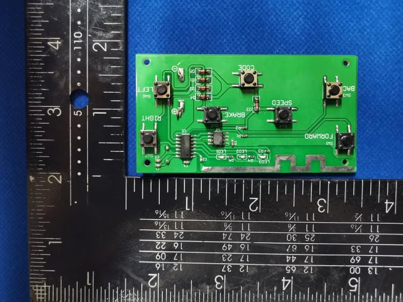 Remote control - FCC ID 2A2MNHCD-7A1RCU - HEBEI HUACHUANGDA TECHNOLOGY CO., LTD