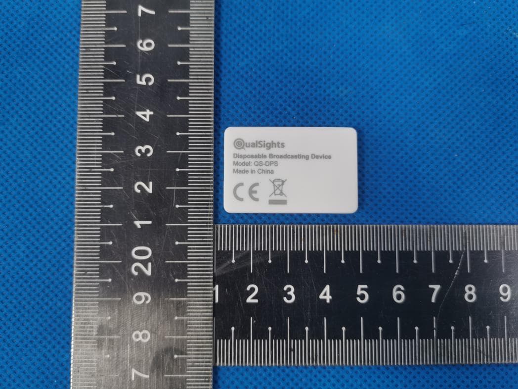 Disposable Broadcasting Device - FCC ID 2A2OV-DPS - Georama, Inc. DBA QualSights