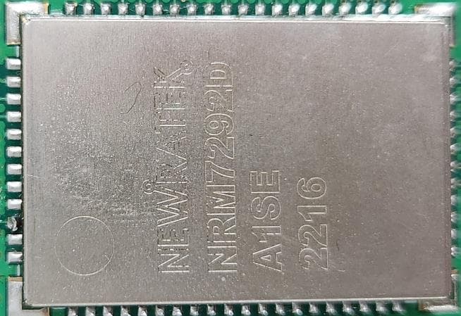 Ultra-low power & Long-range Wireless LAN Module - FCC ID 2A32R-NRM7292D - SRF Co.,Ltd