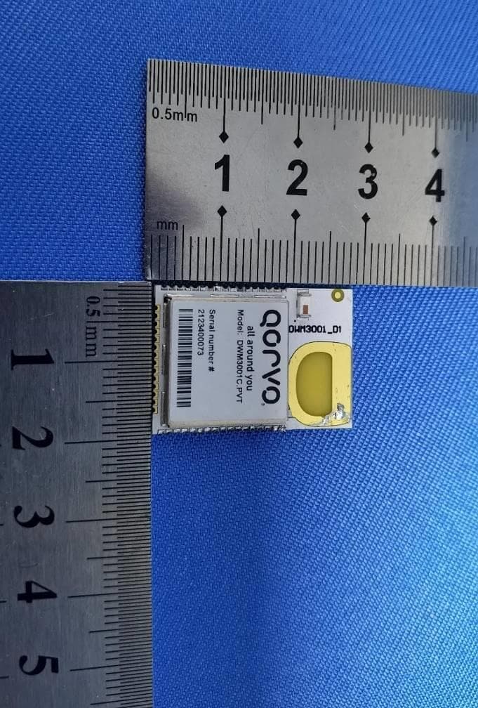 UWB Transceiver module - FCC ID 2A35D-DWM3001 - Qorvo International Pte. Ltd.