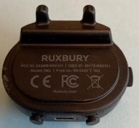 Heart rate and motion monitor for horses - FCC ID 2A38W-RX0101 - Ruxbury ApS