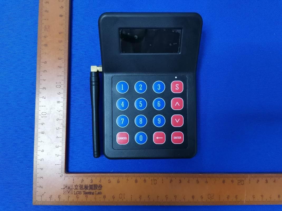 Queue Wireless Calling System - FCC ID 2A3NOT119 - ZHENGZHOU YSAIR TECHNOLOGY CO.,LTD