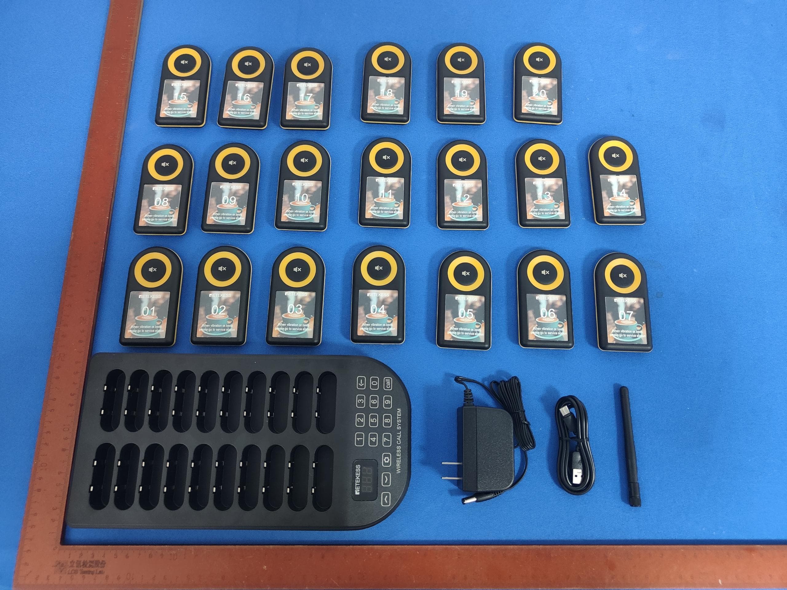 Queue Wireless Calling System - FCC ID 2A3NOTD169 - ZHENGZHOU YSAIR TECHNOLOGY CO.,LTD
