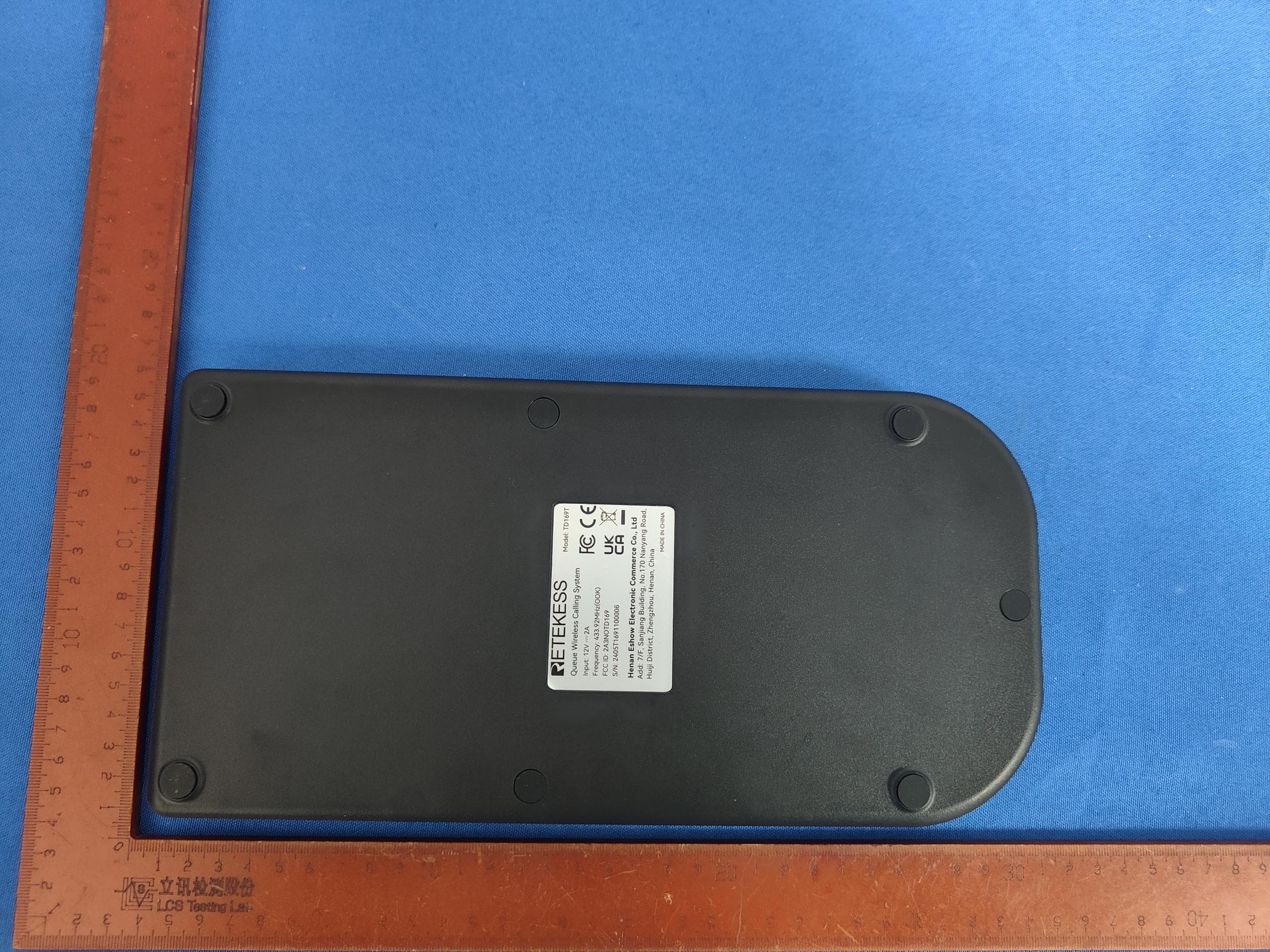 Queue Wireless Calling System - FCC ID 2A3NOTD169 - ZHENGZHOU YSAIR TECHNOLOGY CO.,LTD (3)