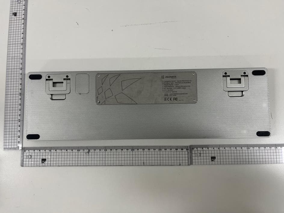 Wireless Keyboard - FCC ID 2A3QW-CALUX - Hanmi Micronics Inc.