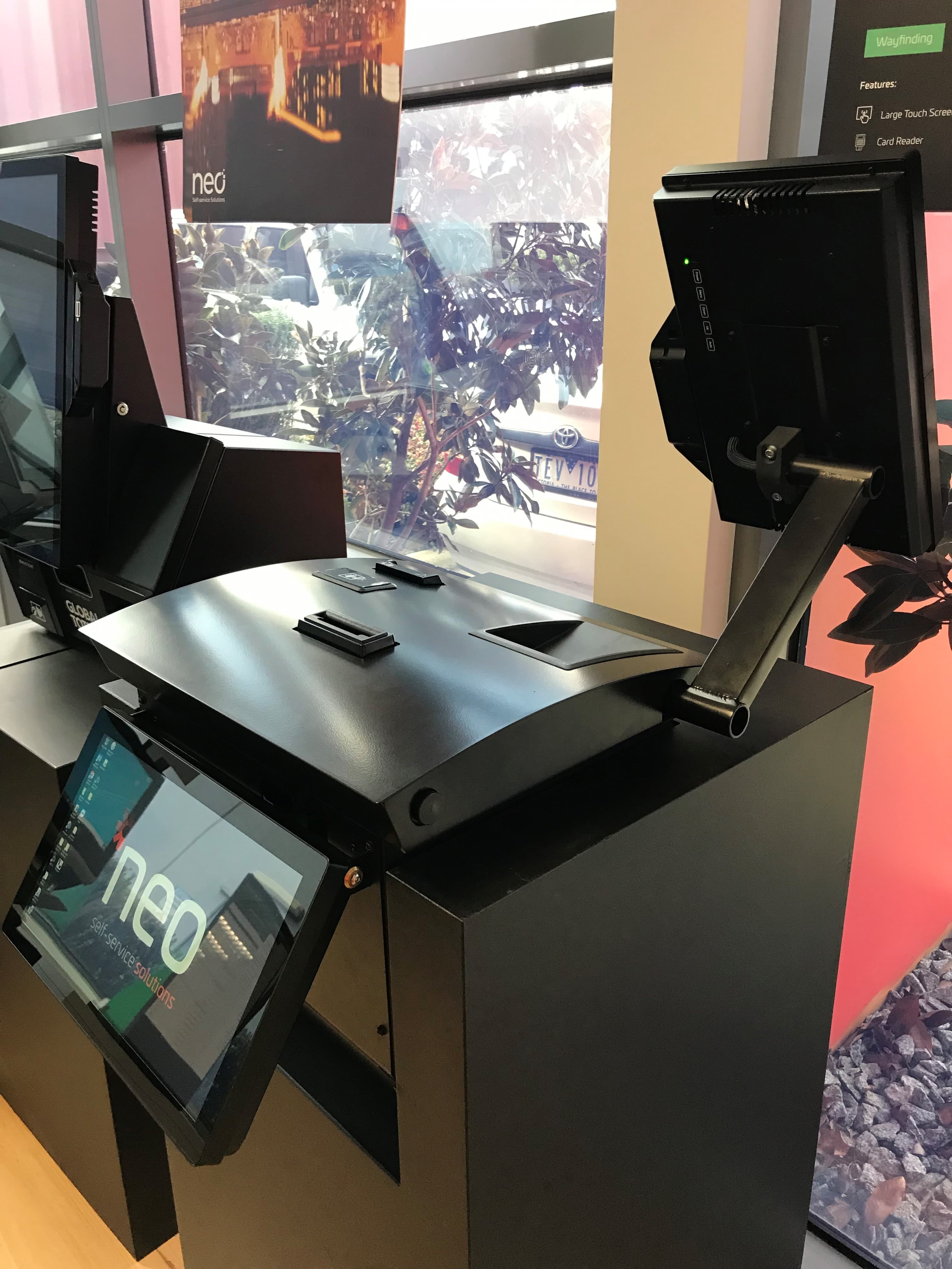 Betline TSST The equipment is used in sports venues and racecourses and comprises of 2 touch screens, thermal printer, a document imager, a note accepter, barcode scanner, NFC, magstripe eader, low power PC, WIFI and a 4G modem - FCC ID 2A3TL-15201 - Neoproducts Pty Ltd