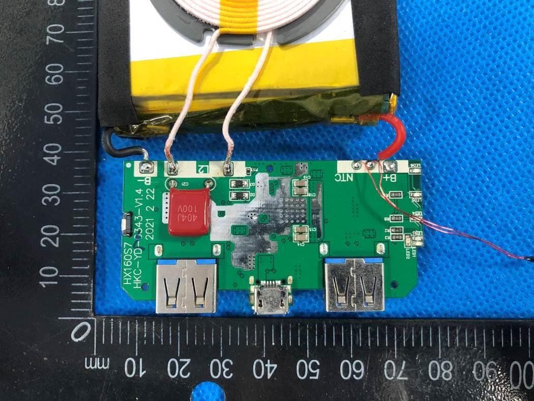 Power Bank - FCC ID 2A46S-HX160S7 - Dongguan Haoxun Electronic Technology Co., Ltd.