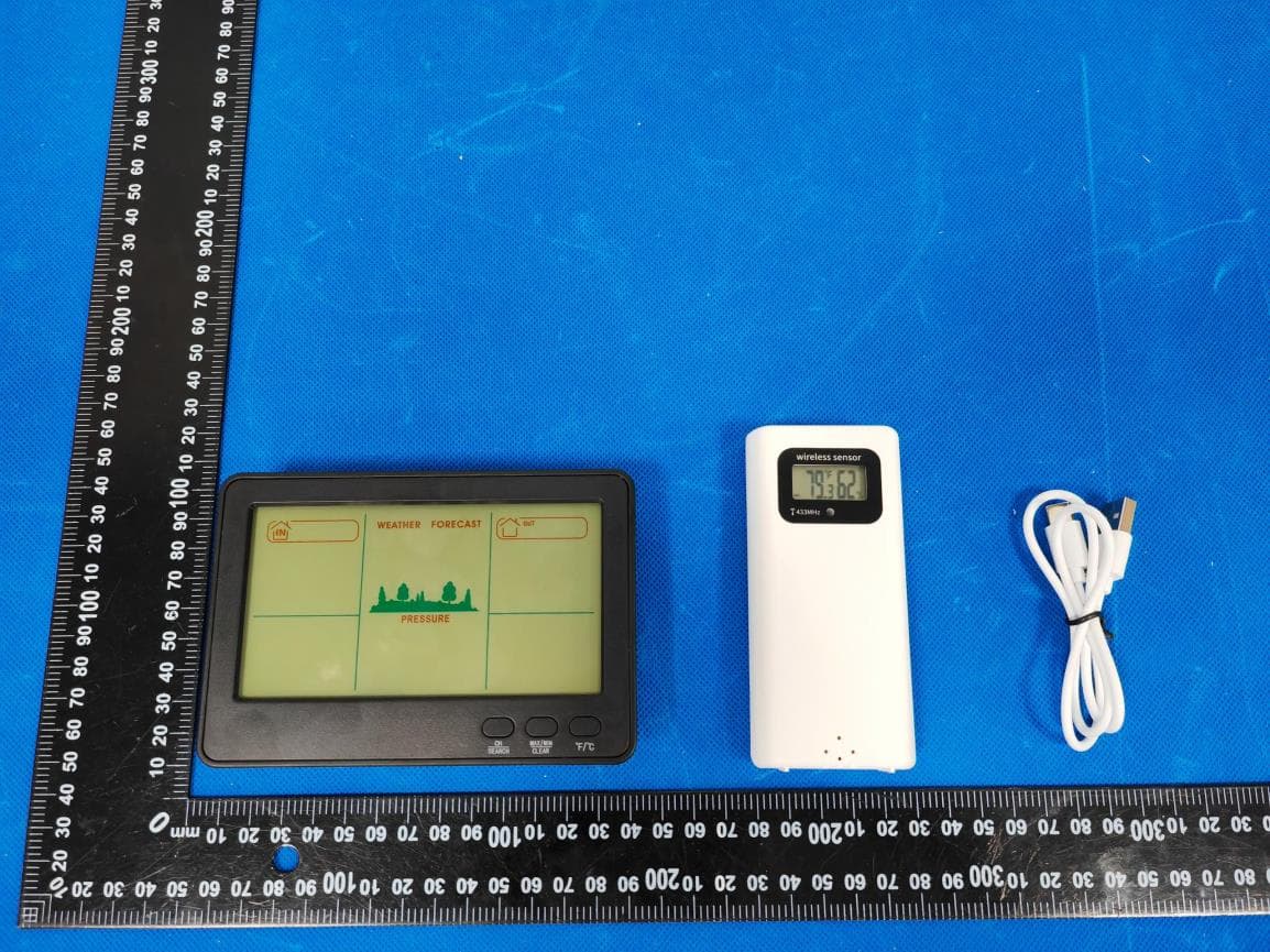 Indoor and Outdoor WirelessThermometer and Hygrometer - FCC ID 2A47E-RX11-1A - Dongguan Jinghe Electronic Technology Co., Ltd
