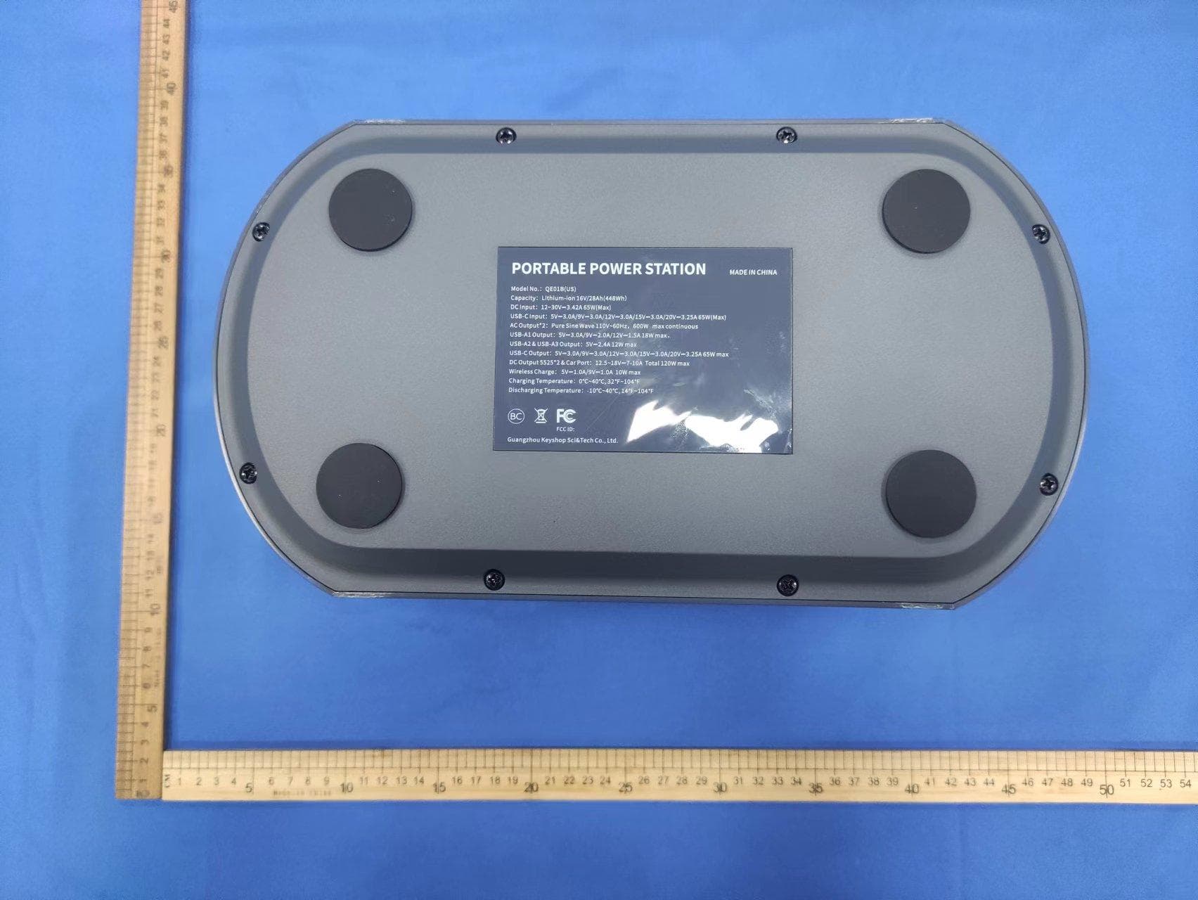 PORTABLE POWER STATION - FCC ID 2A49V-QE01B - Guangzhou Keyshop Sci&Tech Co., Ltd. (2)
