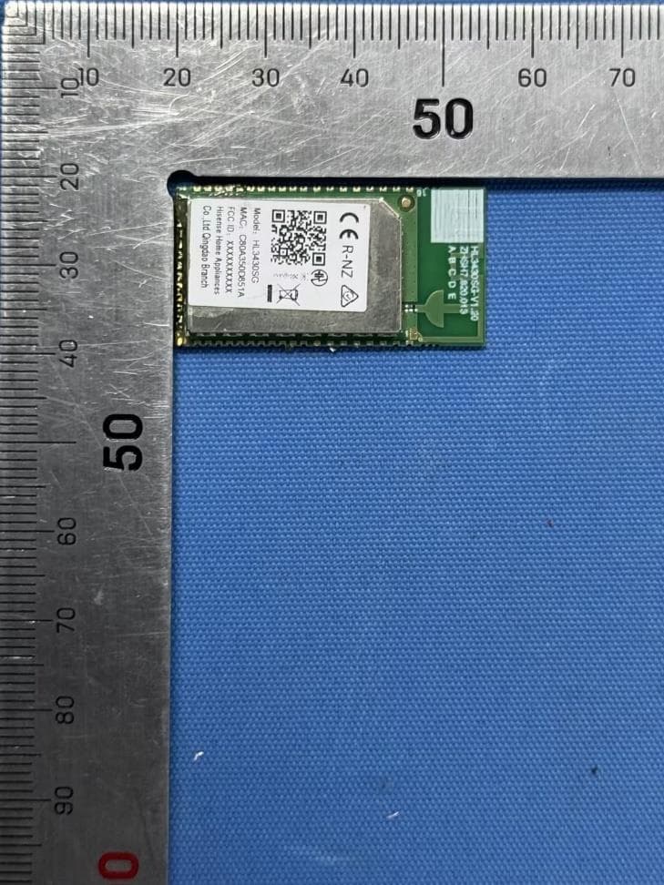 Wireless Module - FCC ID 2A4A3-HL3430 - Hisense Ronshen (Guangdong) Refrigerator Co., Ltd.
