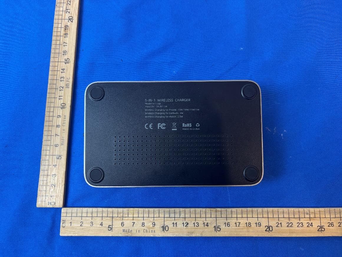 3-in-1 Wireless Charging Station Alarm Clock - FCC ID 2A4C5-HF-64 - Cosmo Fiber Corp. (2)