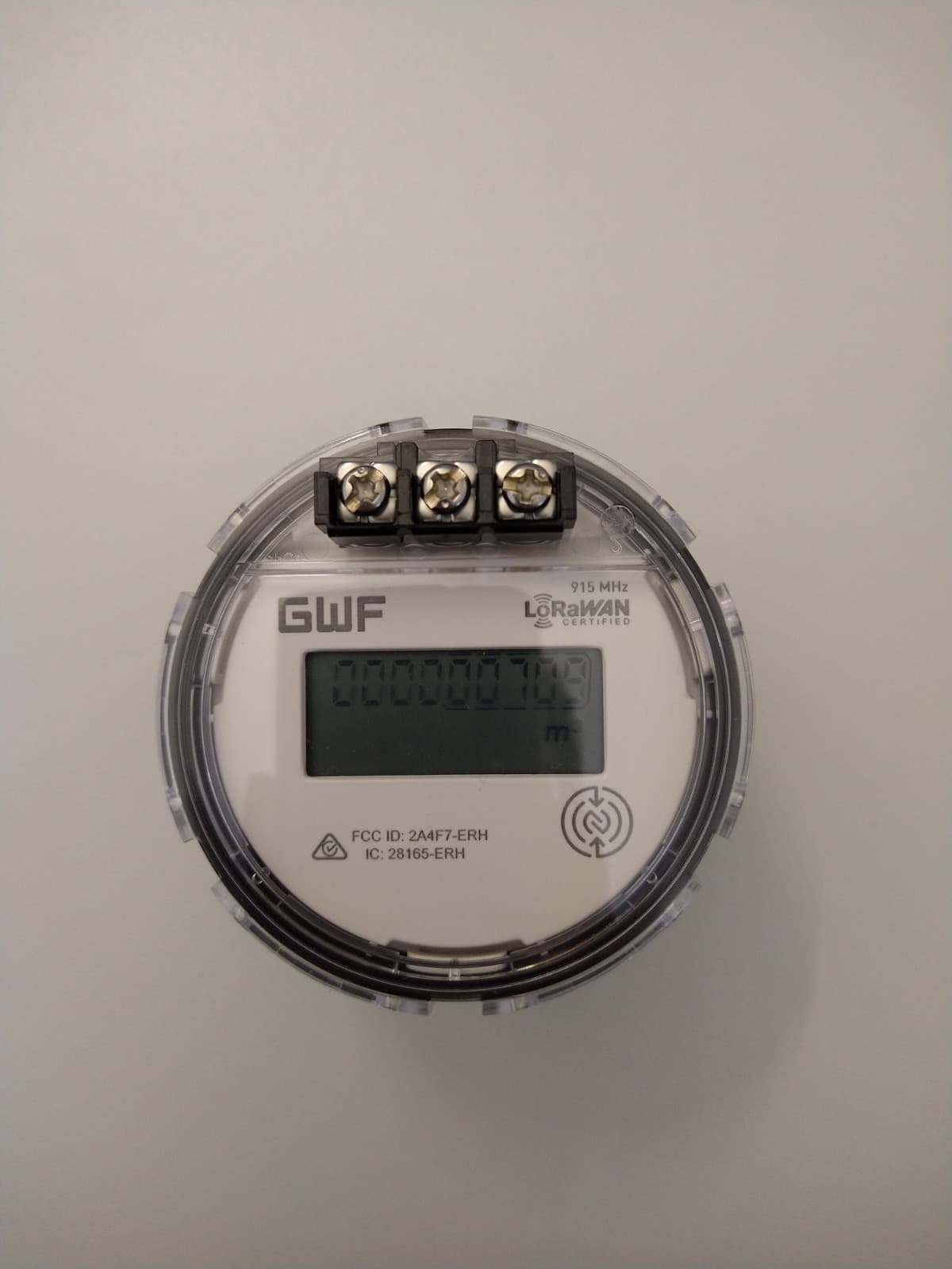 Radio Transceiver for Water/Gas Meter - FCC ID 2A4F7-ERH - GWF AG