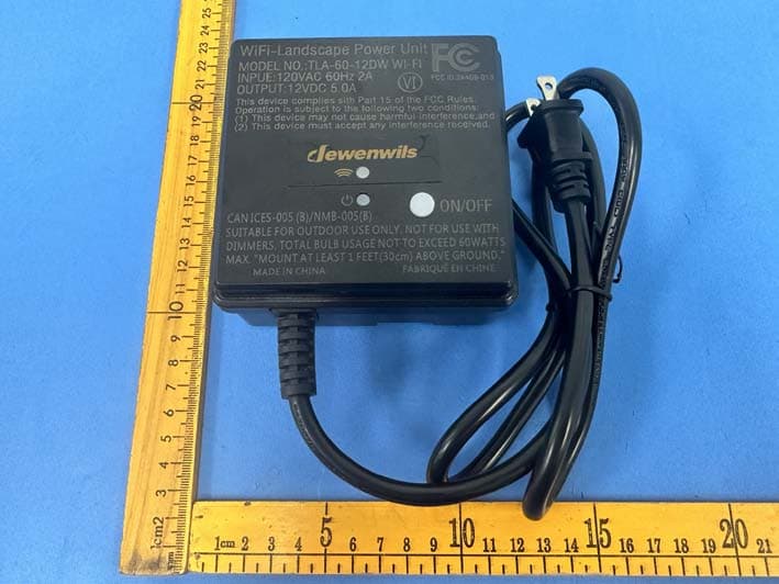 Wi-Fi Landscape Power Unit - FCC ID 2A4G9-013 - ZHENGZHOU DEWENWILS NETWORK TECHNOLOGY CO., LTD.