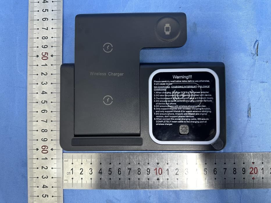 3-in-1 wireless charger - FCC ID 2A4OE-X455 - Dongguan Boxinda Electronic Technology Co., LTD