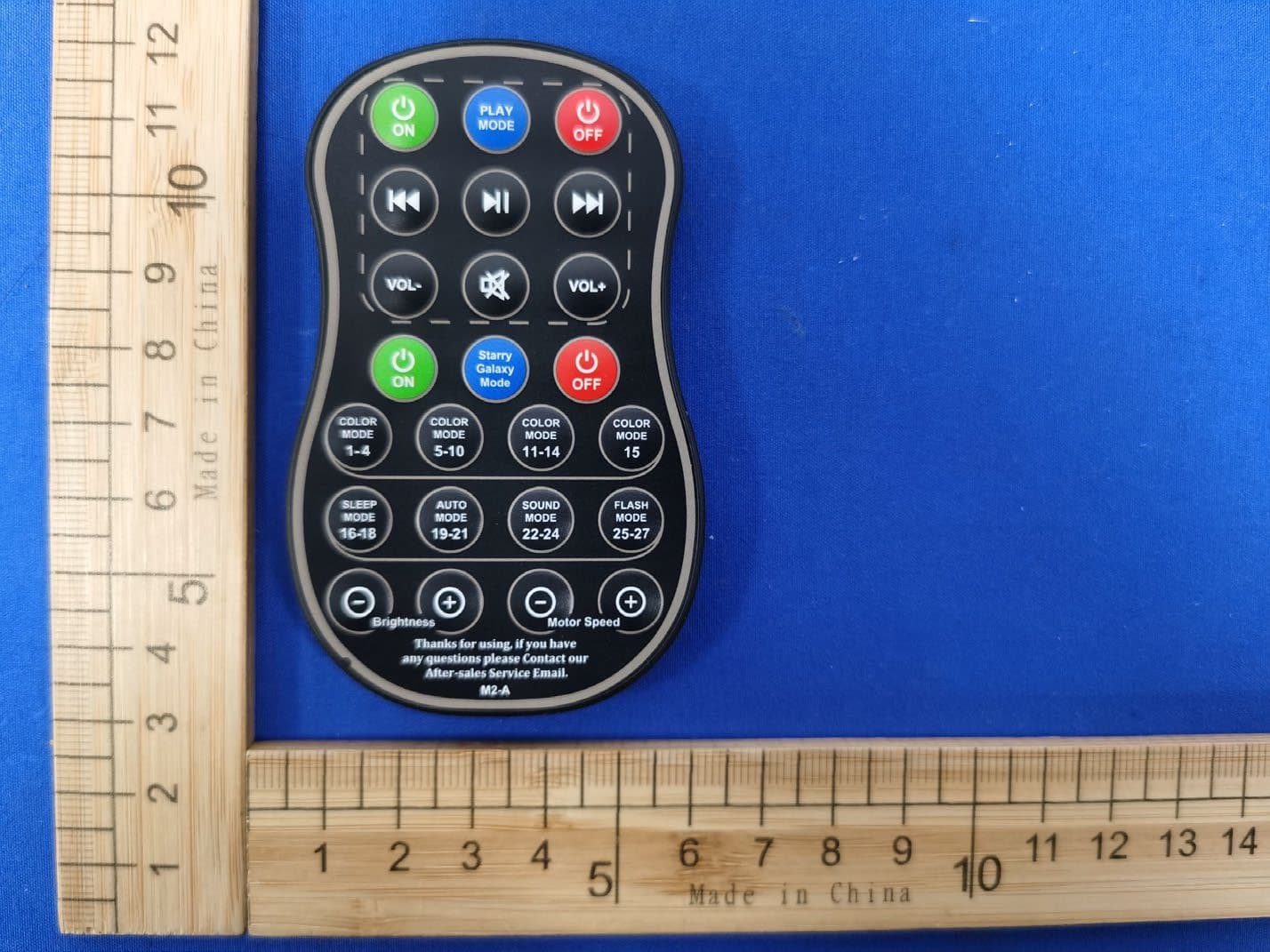 Remote control - FCC ID 2A4P3DQ-M2C - HUIZHOU SHI DAQI TECHNOLOGY CO., LTD (2)