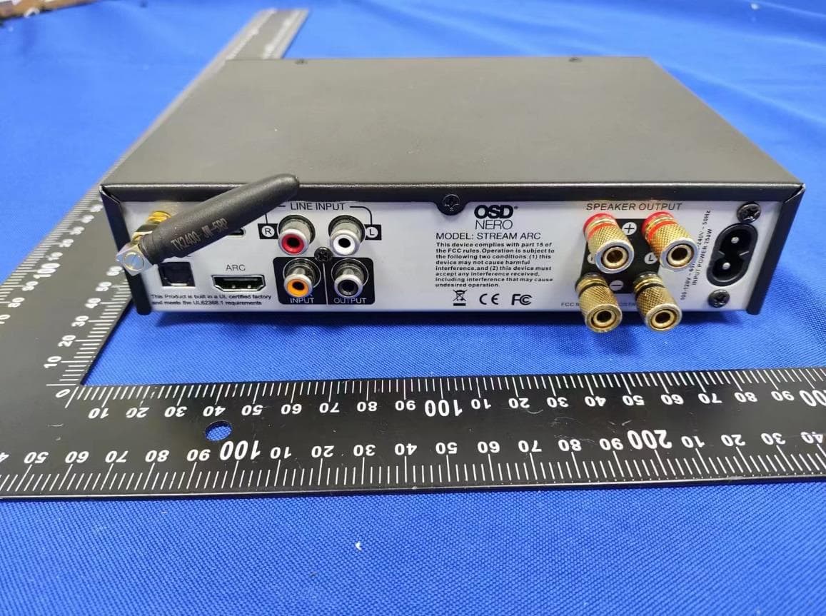 BT Amplifier - FCC ID 2A4UHNEROSTREAMARC - Santos Electronics (2)