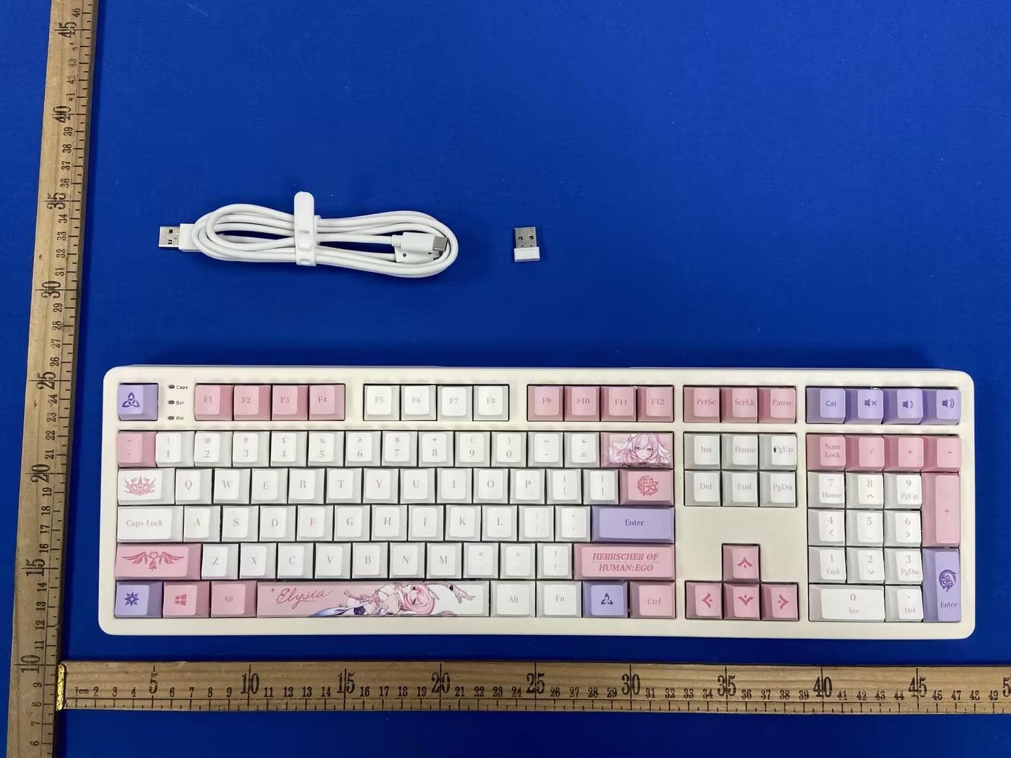RGB dual system three mode mechanical keyboard - FCC ID 2A4V8-K2509 - DONGGUAN FL ESPORTS ELECTRONICS CO.,LTD.