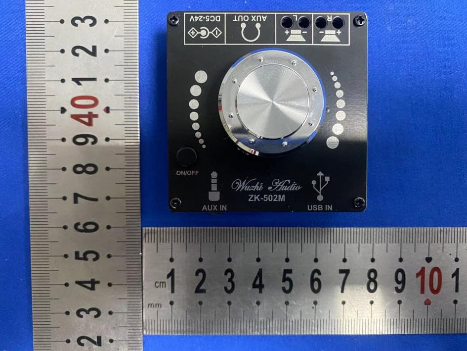 Bluetooth Audio Power Amplifier - FCC ID 2A4WD-ZK502M - Qingdao Wuzhi Intelligent Technology Co., Ltd.