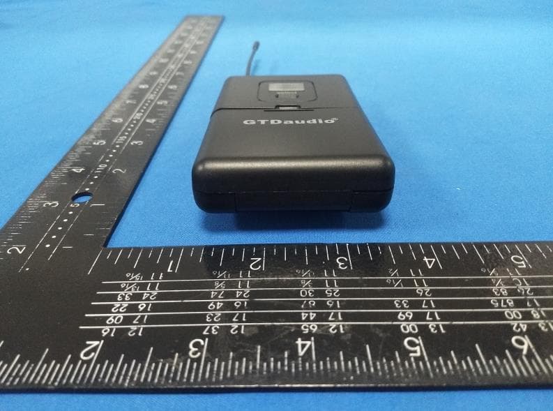 Lavalier microphone - FCC ID 2A4ZN-G-7872 - Enping Huifeng Audio Equipment Factory (4)