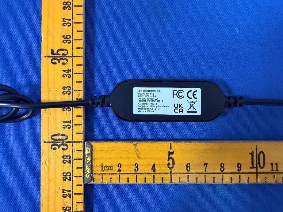 LED controller - FCC ID 2A595-YH918 - Dongguan Yihong Hardware electronics Co., LTD