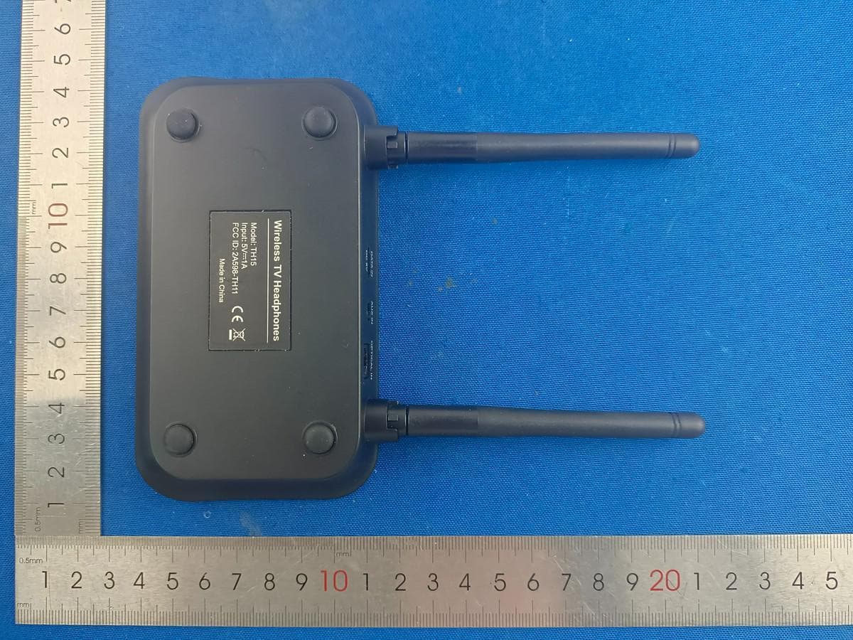 Wireless TV Headphones - FCC ID 2A598-TH15 - HONGKONG ZHINYU TECHNOLOGY CO., LIMITED (3)