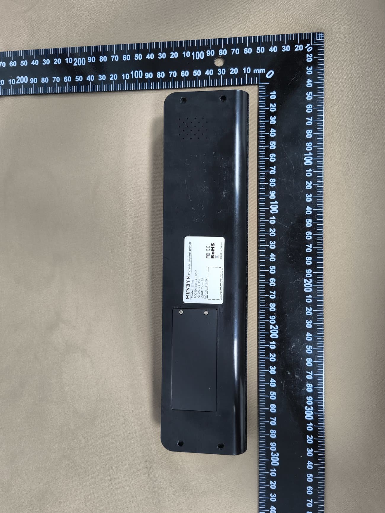 Portable thermal printer - FCC ID 2A5LY-ITP02 - Guangzhou Munbyn Information Technology Co.,Ltd.