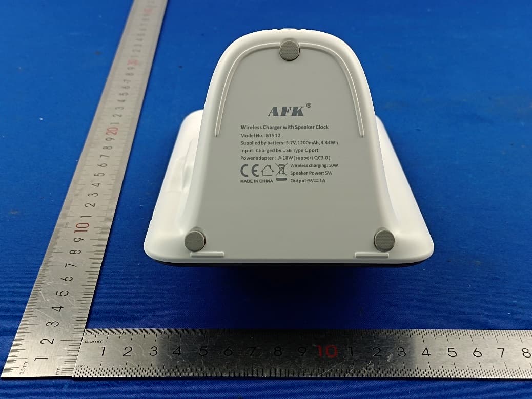 Wireless Charger with Speaker Clock - FCC ID 2A5N7-BT512 - Dier Digital Audio( Longnan)Co., Ltd (4)