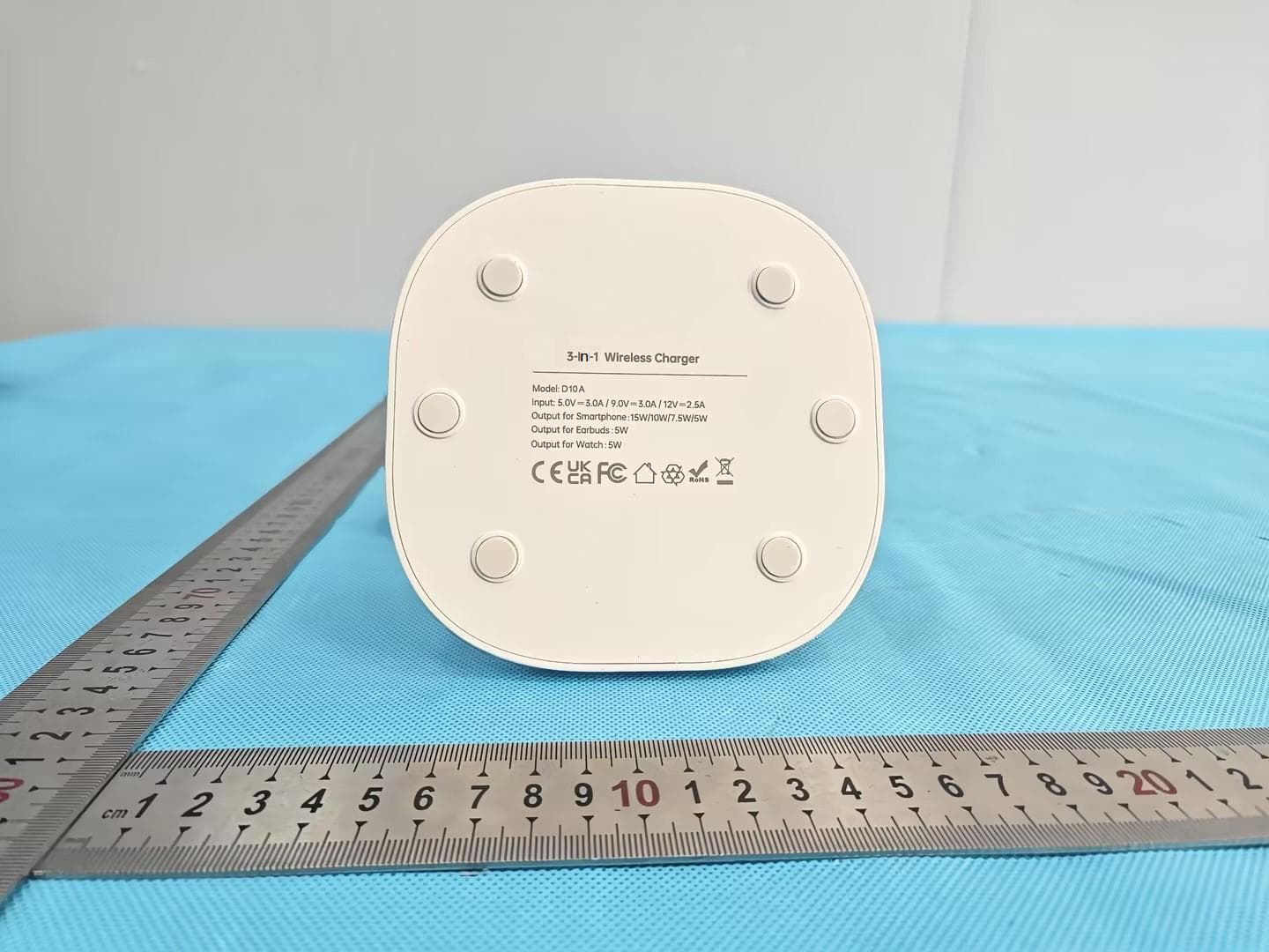 3-In-1 Wireless Charger - FCC ID 2A5YG-D10A - Shenzhen Midason Technology Co.,Ltd