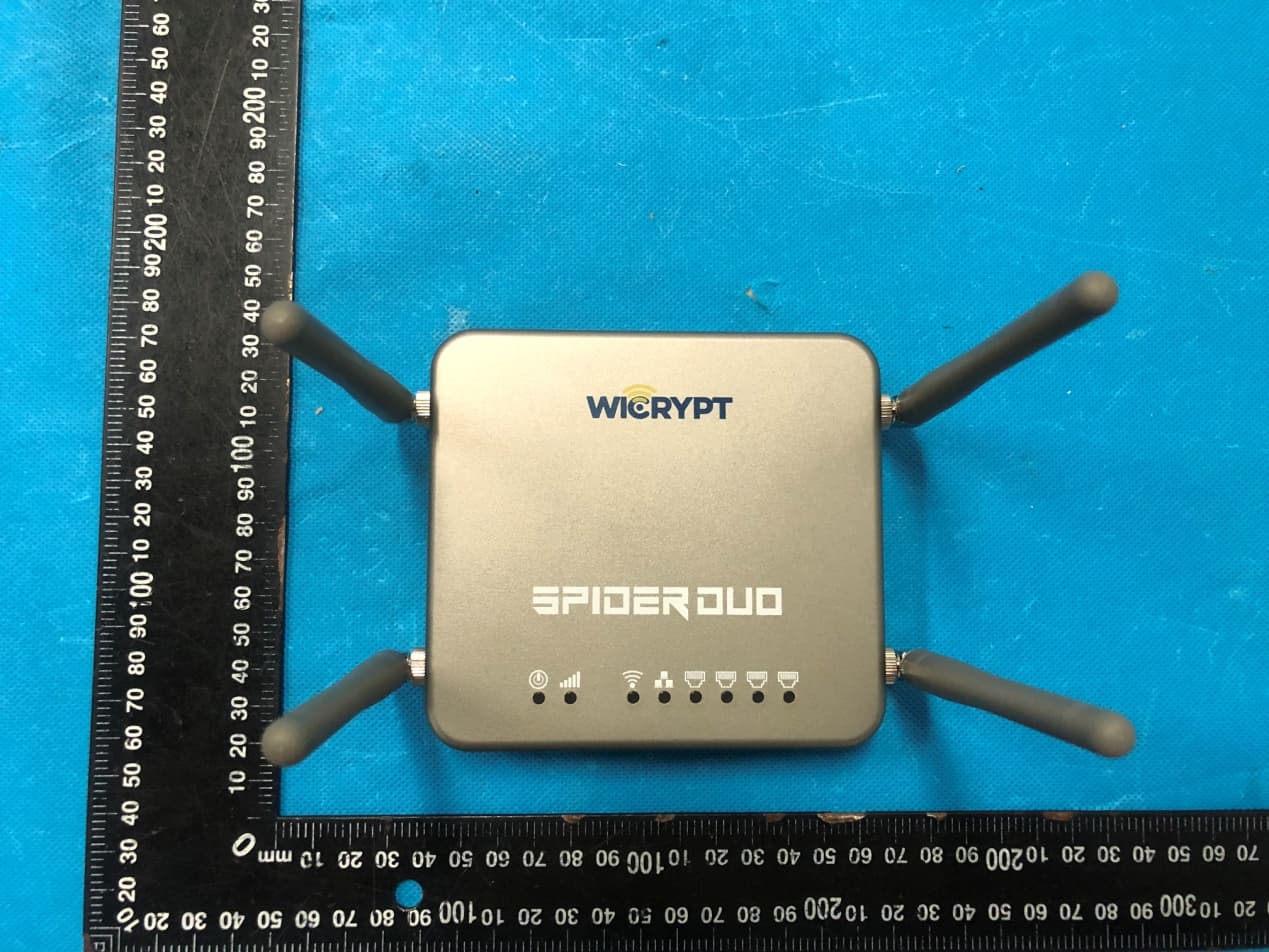 Wicrypt Spider Duo - FCC ID 2A6DD-WRS225 - Wicrypt Labs Limited