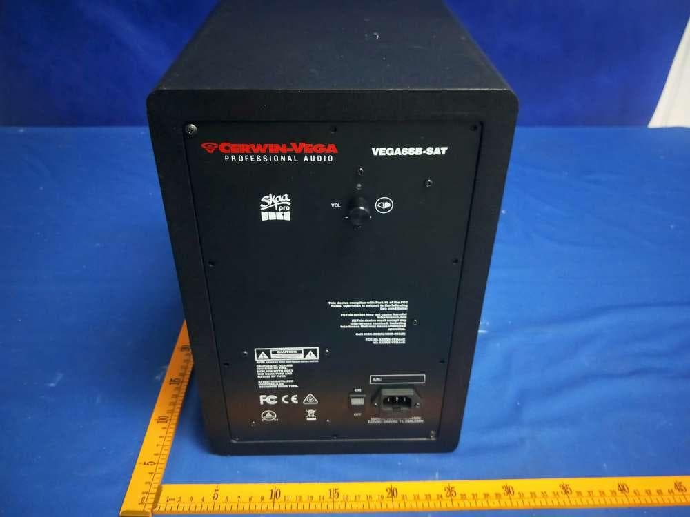Subwoofer - FCC ID 2A6NT-VGEA46S - Cerwin-Vega, Inc