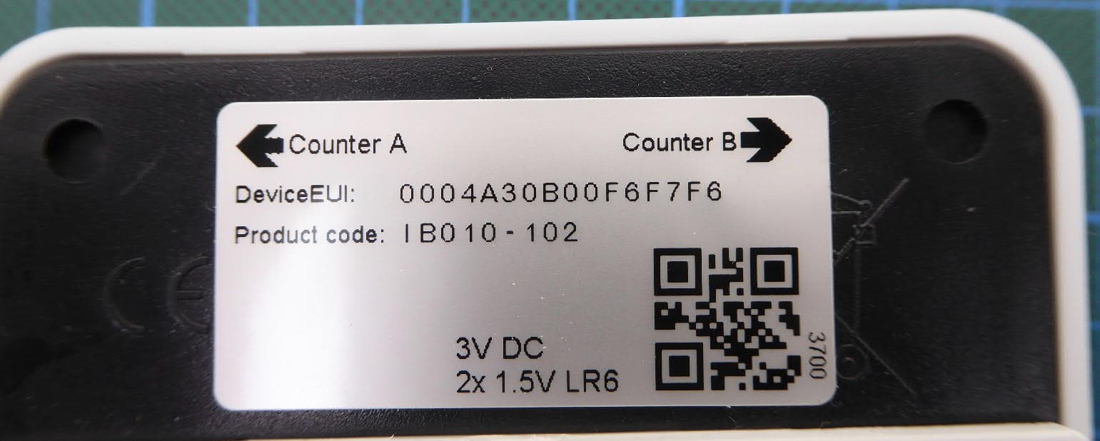 People Counter LoRaWAN (IR RX) - FCC ID 2A6WL-PCLR1 - IMBuildings B.V.