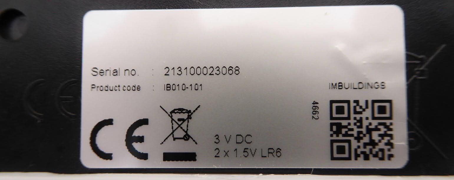 People Counter LoRaWAN (IR TX) - FCC ID 2A6WLPCTX1 - IMBuildings B.V.