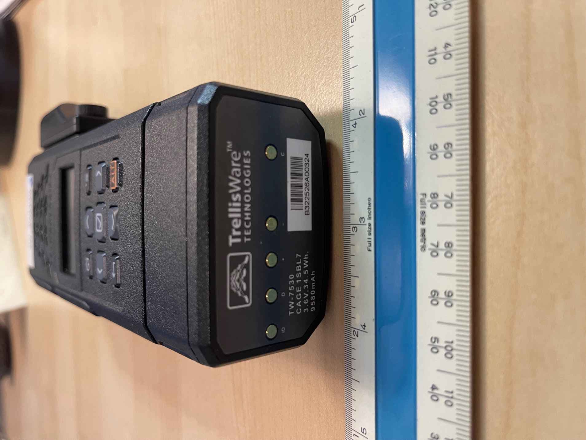 Handheld radio - FCC ID 2A6X2-750 - TrellisWare Technologies (3)