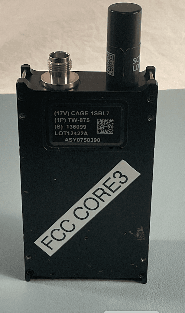 Handheld transmitter - FCC ID 2A6X2-875L - TrellisWare Technologies (2)