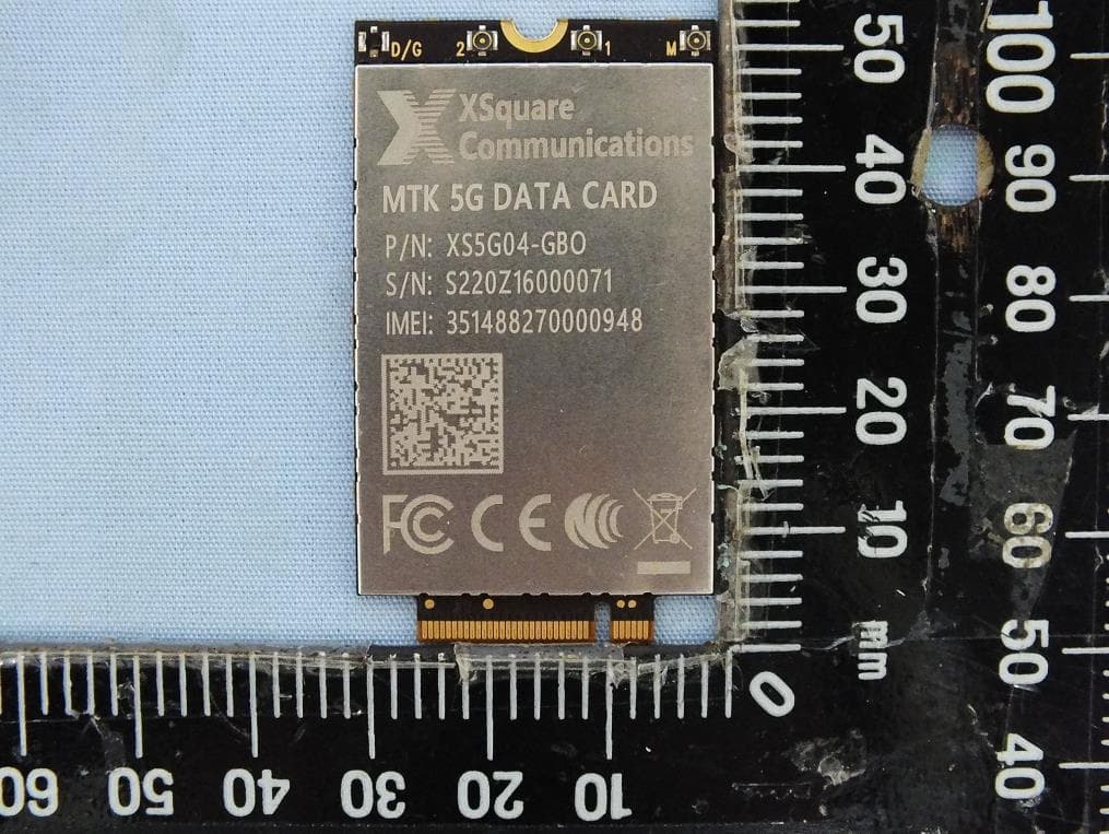 5G DATA CARD - FCC ID 2A7G3XS5G0304 - XSquare Communications Corporation