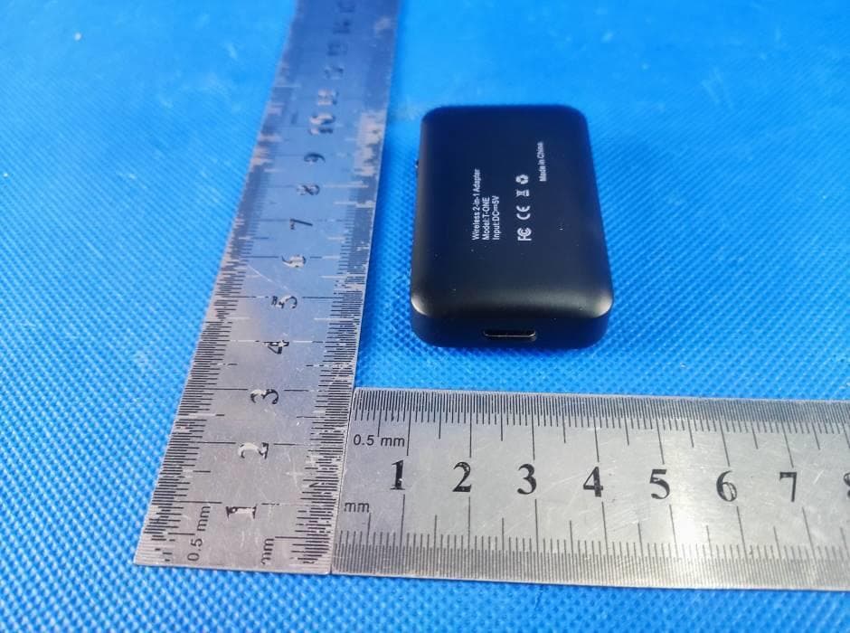 Bluetooth Transmitter Receiver Adapter - FCC ID 2A7G8-T-ONE - Shenzhen Anqier Trading Technology Co., Ltd. (4)