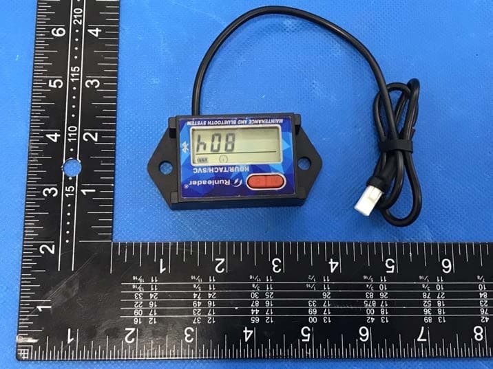 Battery indicator & Hour meter - FCC ID 2A7PC-HM027BT - NingBo JiangBei Run Leader Electronics Co.,Ltd