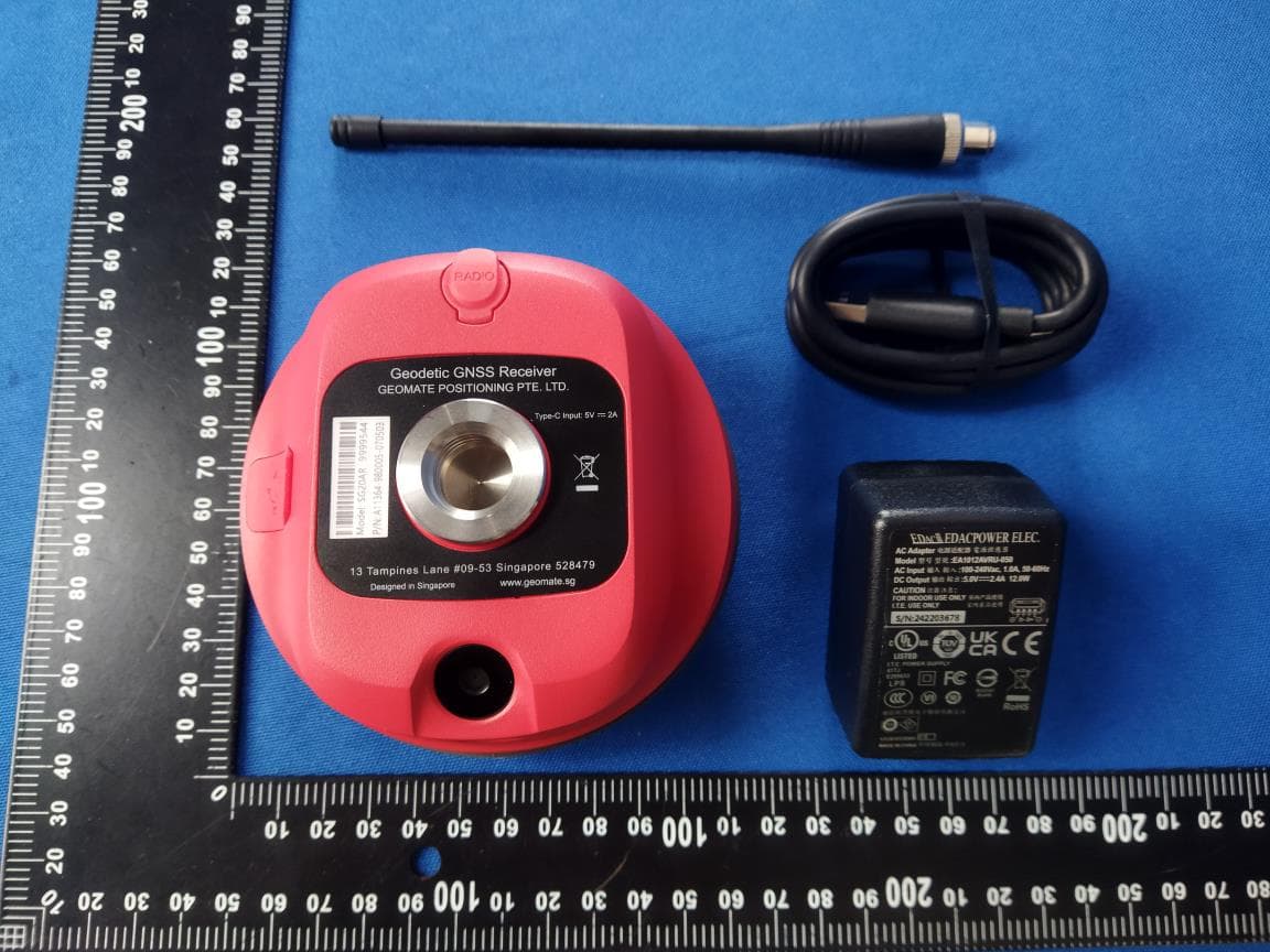 Geodetic GNSS Receiver - FCC ID 2A7ZC-SG20A - GEOMATE POSITIONING PTE.LTD. (3)