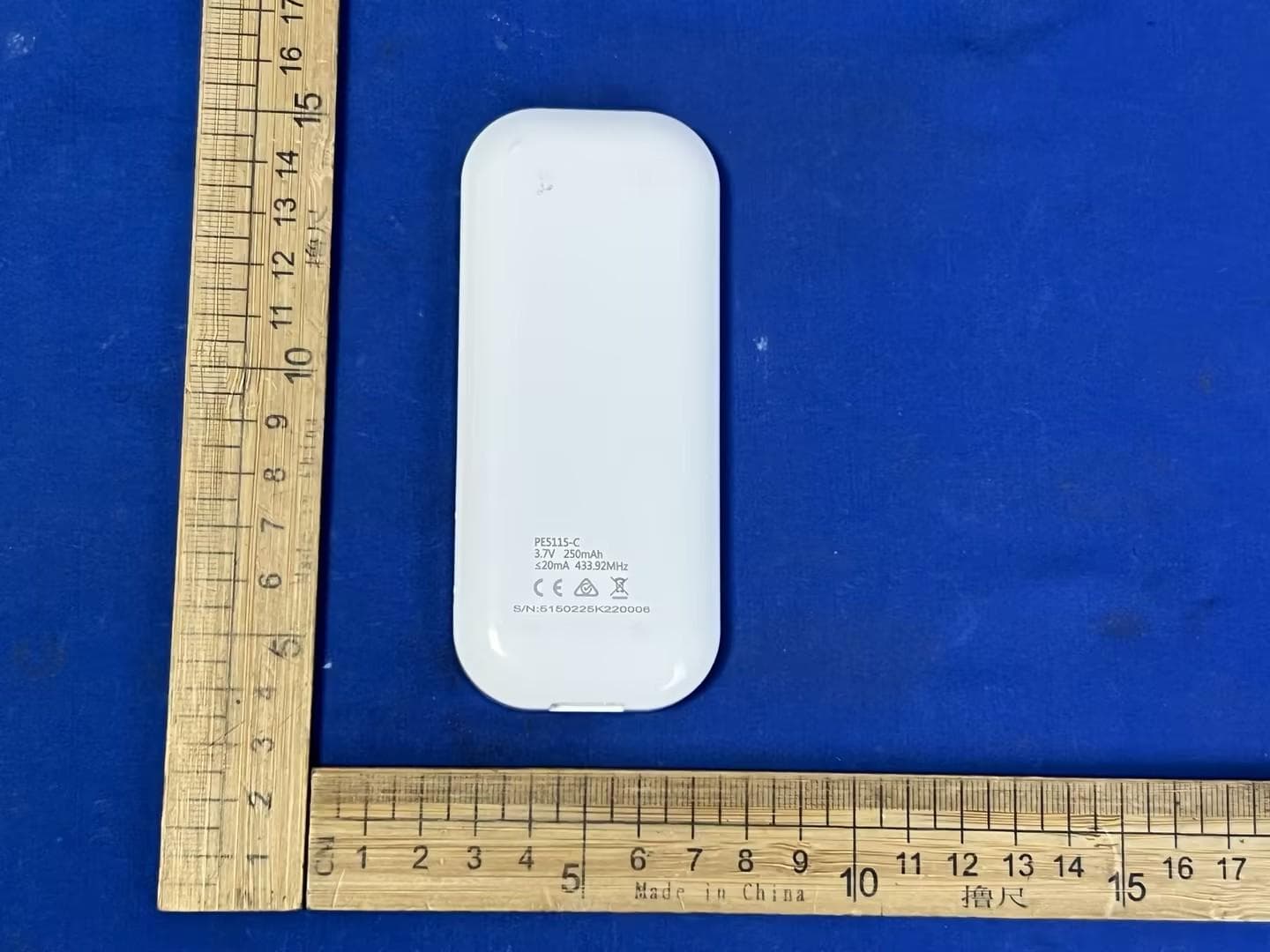 Rechargeable Transmitter - FCC ID 2A839-PE5115-C - Zhejiang General Light Curtain Co.,LTD.