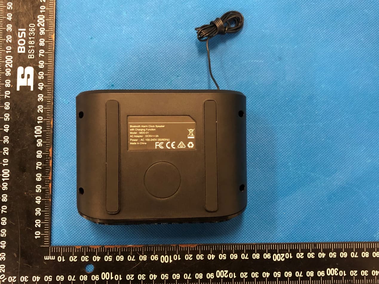 Bluetooth speaker with alarm clock radio - FCC ID 2A84I-MDO-01 - shenzhenshizhizhaidianqiyouxiangongsi