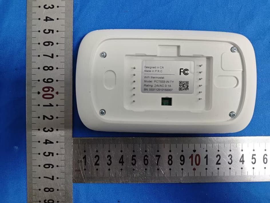 WiFi Thermostat - FCC ID 2A85D-PCT533-W-TY - Xiamen OWON Technology Co., Ltd. (2)