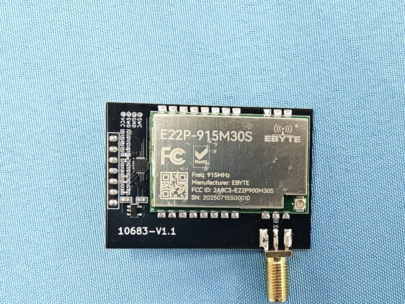 wireless module - FCC ID 2A8C3-E22P900M30S - Chengdu Ebyte Electronic Technology Co.,Ltd