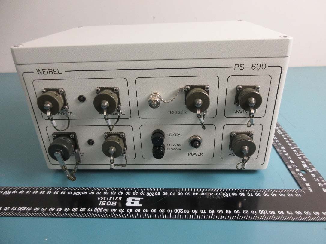 X Band CW Doppler Instrumentation Radar - FCC ID 2A8GESL15028PE - Weibel Equipment, Inc.