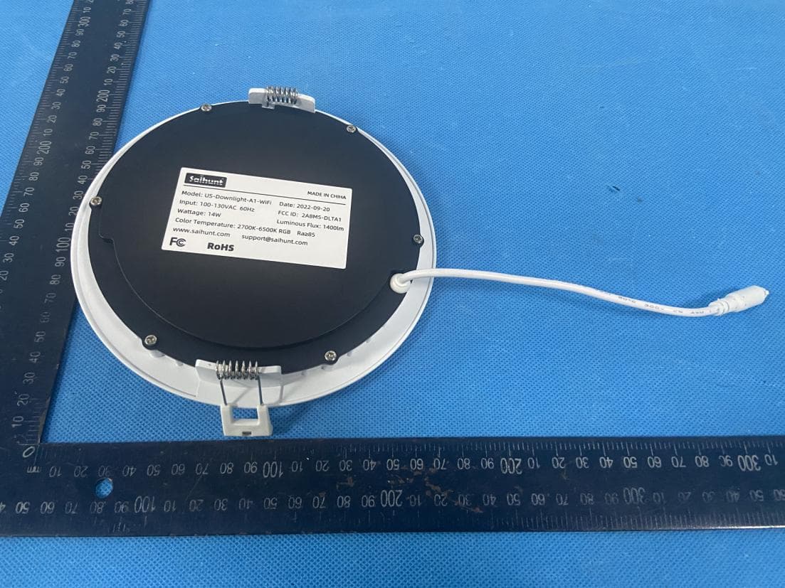 Smart LED Downlight - FCC ID 2A8M5-DLTA1 - Shenzhen Shenghang Technology Co.LTD (3)