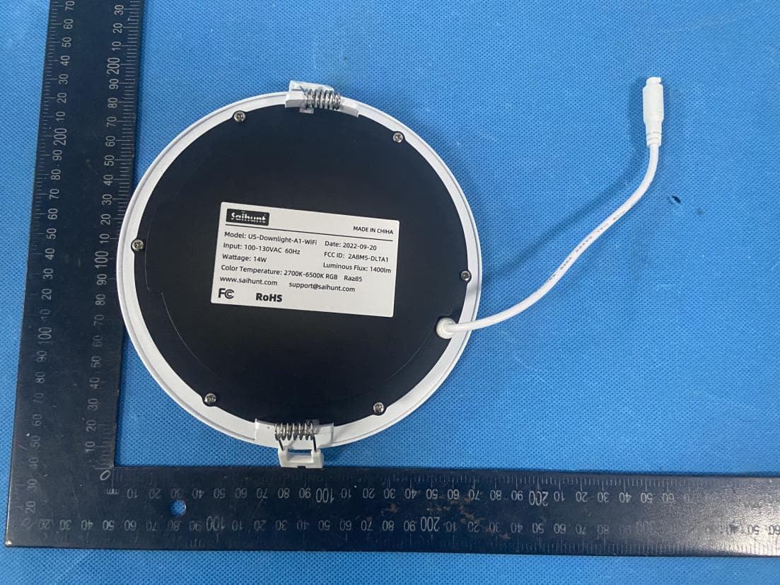 Smart LED Downlight - FCC ID 2A8M5-DLTA1 - Shenzhen Shenghang Technology Co.LTD