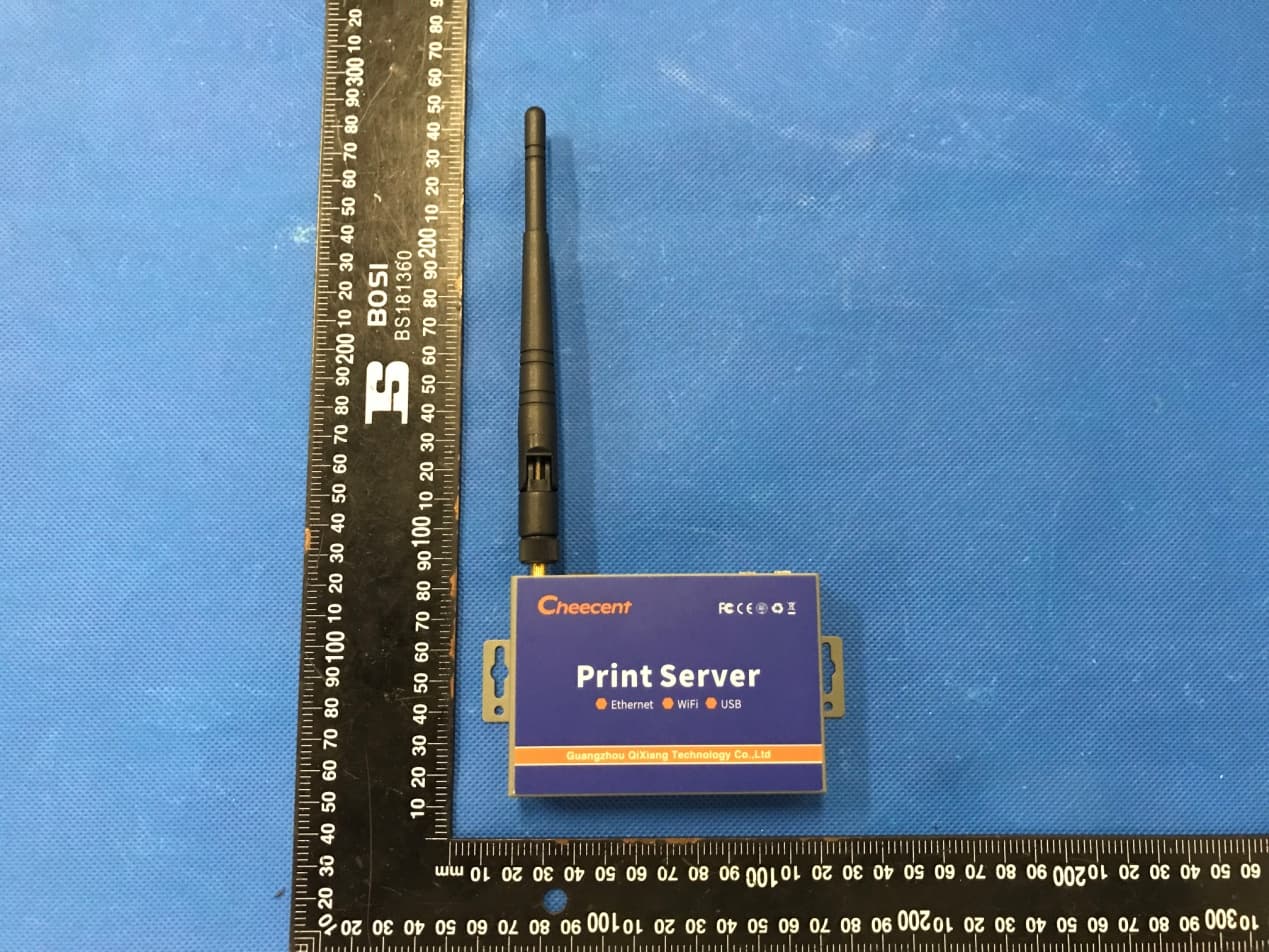 Print Server - FCC ID 2A8N3-CR202 - Guangzhou QiXiang Technology Co.,Ltd