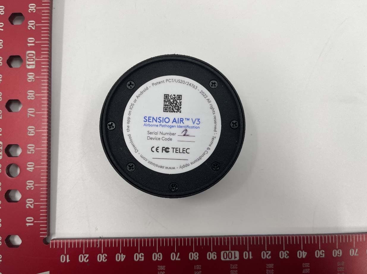 Air Quality Monitor - FCC ID 2A8RFSENSIOV3 - Sensio Air Inc (3)