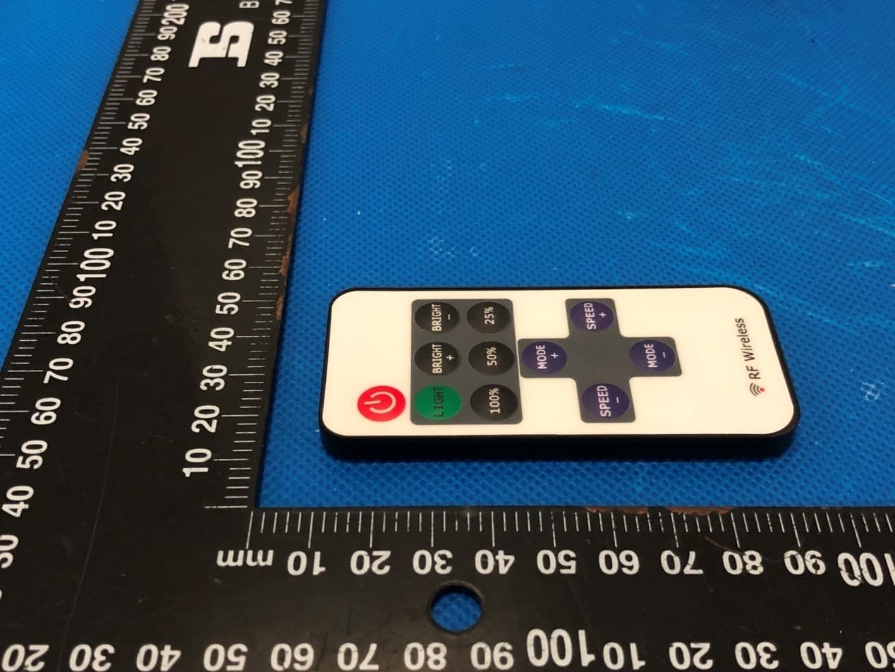 COB LED Strip Light Remote Control - FCC ID 2A8RJ-COB-400L-WW - Shenzhen Colleage E-Commerce Co., Ltd (5)