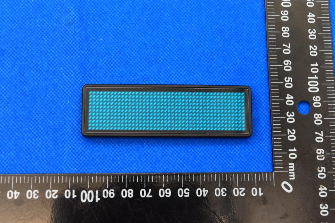 Bluetooth LED Badge Name Tag - FCC ID 2A8UNLEDBADGENB1144 - Driver Bling LLC (2)